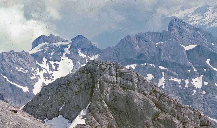 snow-covered mountain scene